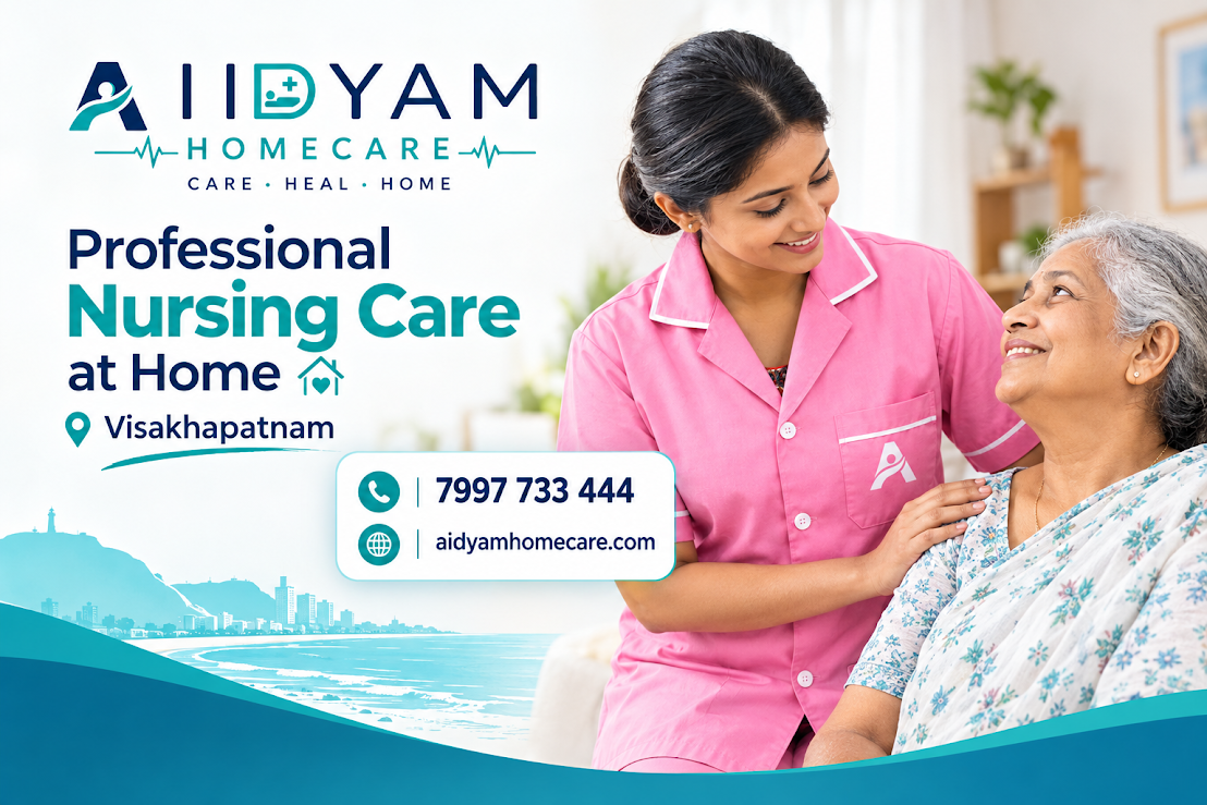 Professional Nursing Care at Home in Visakhapatnam 